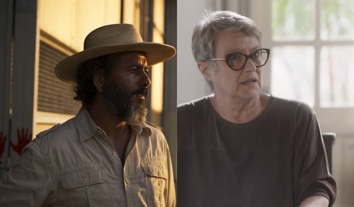 Mariana alfineta José Leôncio assim que chega ao Pantanal