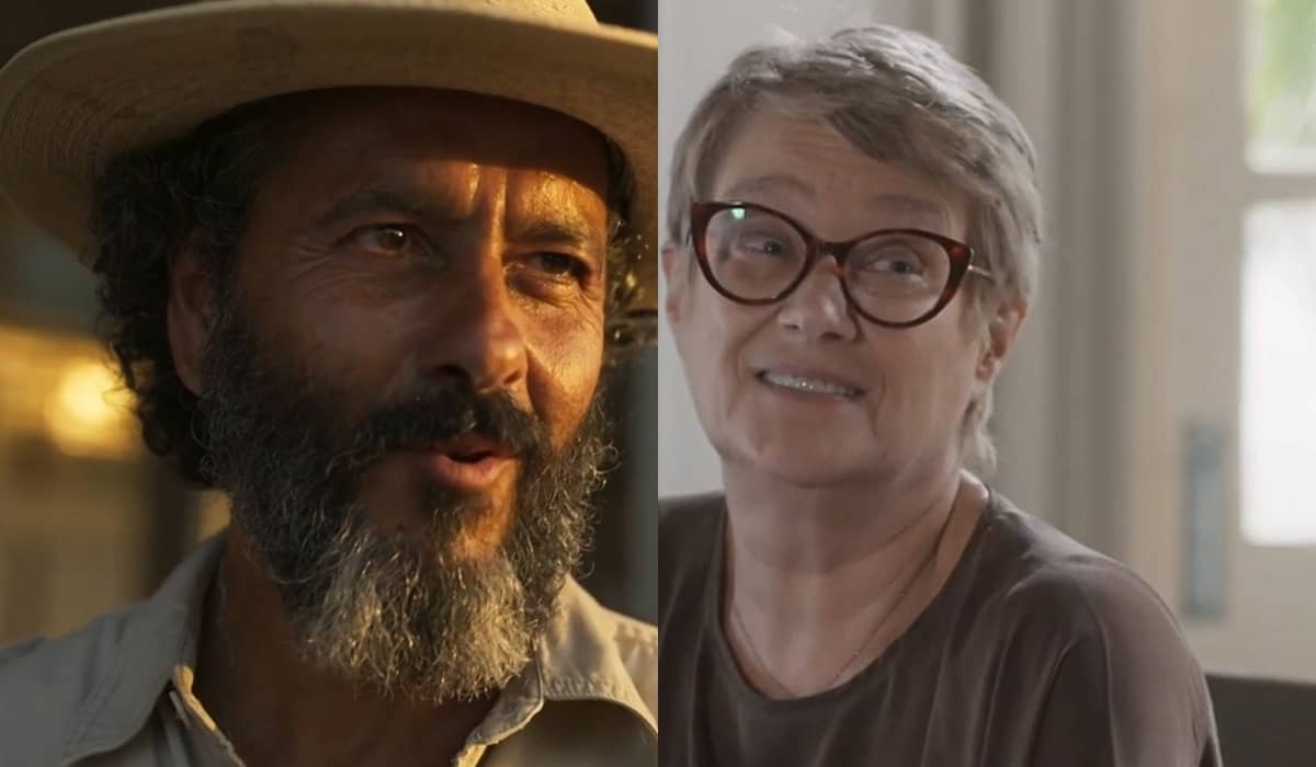 Após farpas, José Leôncio e Mariana viram amigos em Pantanal