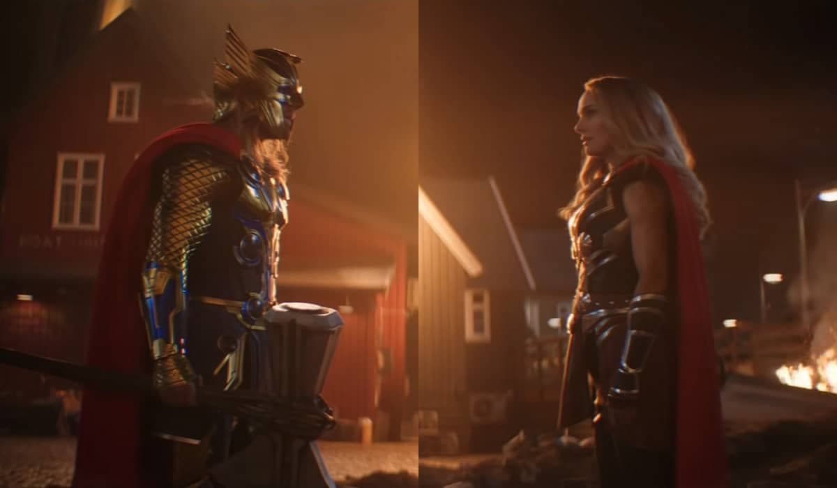 ‘Thor: Amor e Trovão’ tem cena de encontro entre Thor e Jane revelada e fãs criam teorias