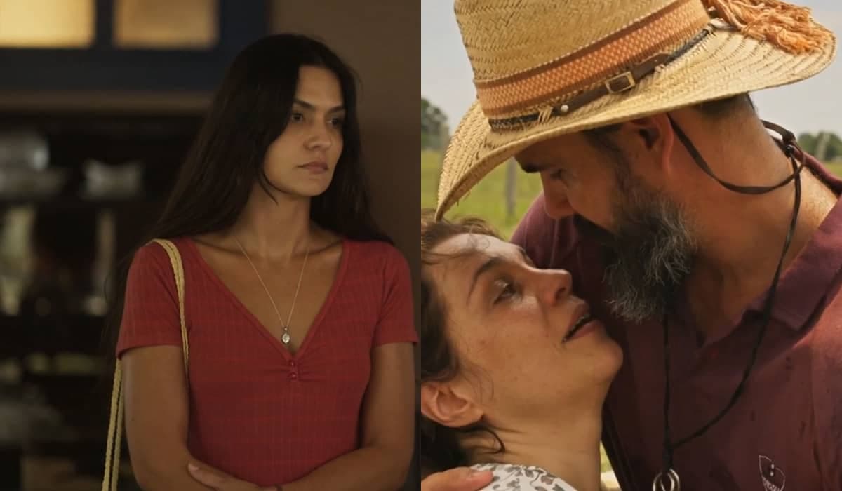 Zefa flagra Maria Bruaca no quarto de Alcides em Pantanal