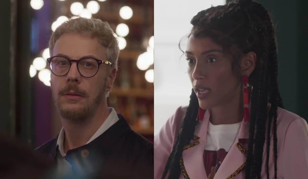 Jonathan é repreendido ao confundir Anita com Clarice em Cara e Coragem