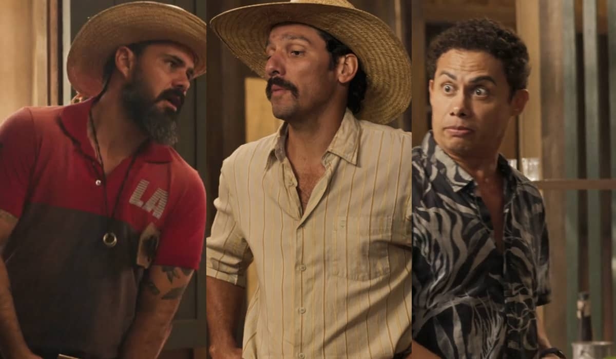 Tibério repreende Alcides por debochar de Zaquieu em Pantanal