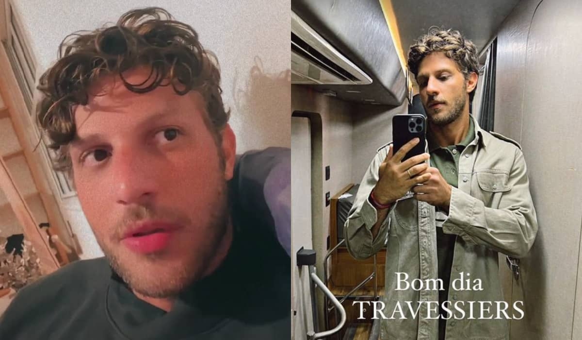 Após divertir fãs, Chay Suede compartilha bastidores de 'Travessia'