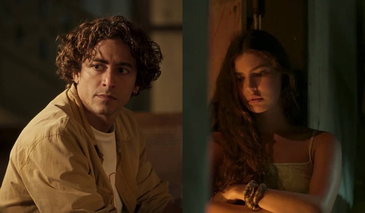 Jove e Juma discutem sobre o nascimento do filho em Pantanal