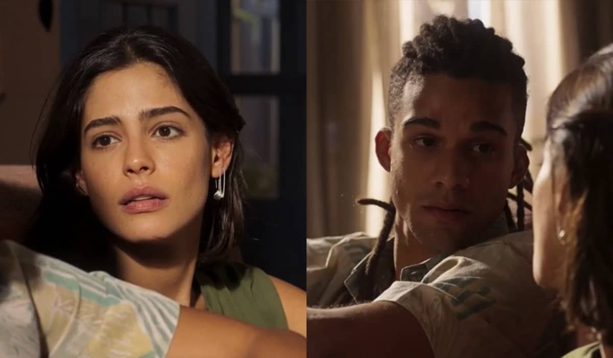 Aterrorizada, Guta pensa em fugir com Marcelo em Pantanal