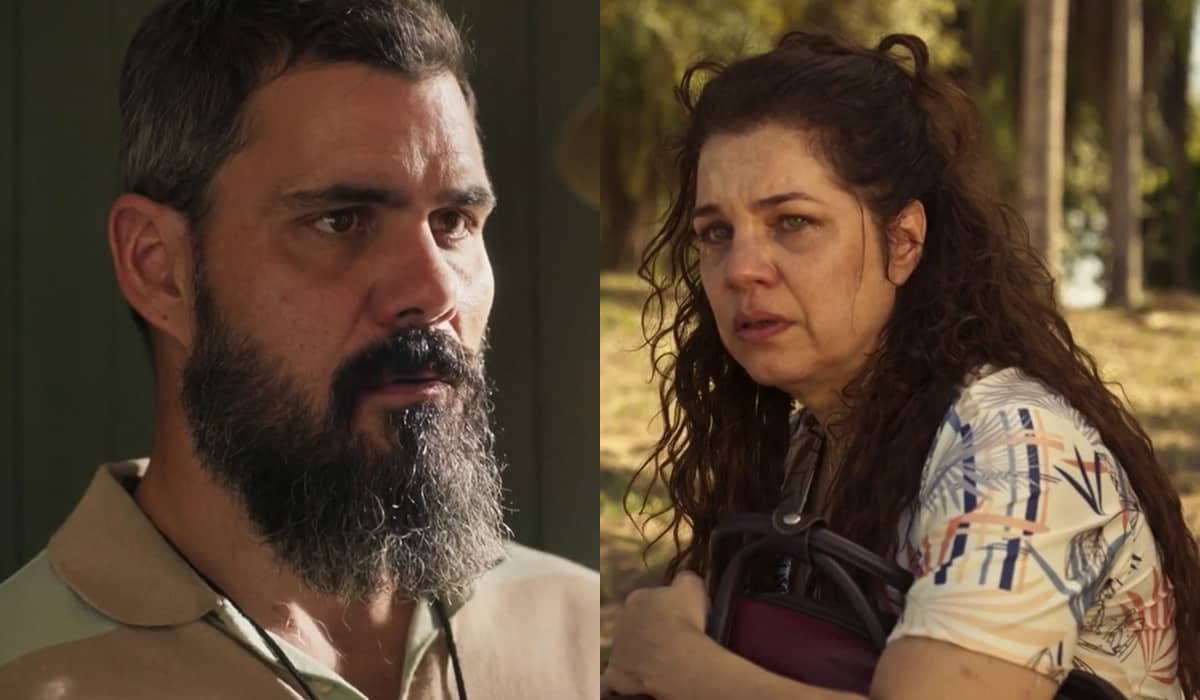 Alcides convence Maria Bruaca a ficar com ele em Pantanal