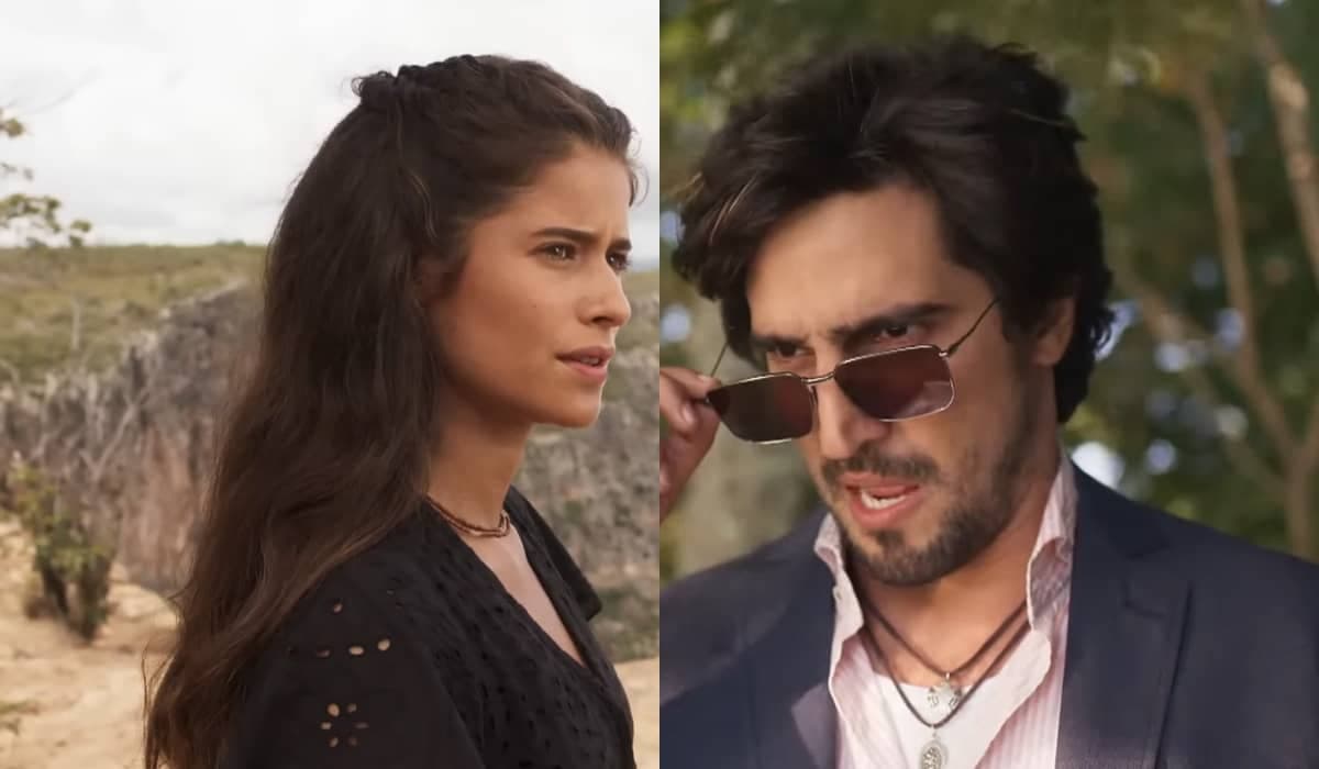 Tertulinho tenta agarrar Candoca e leva tapa em Mar do Sertão