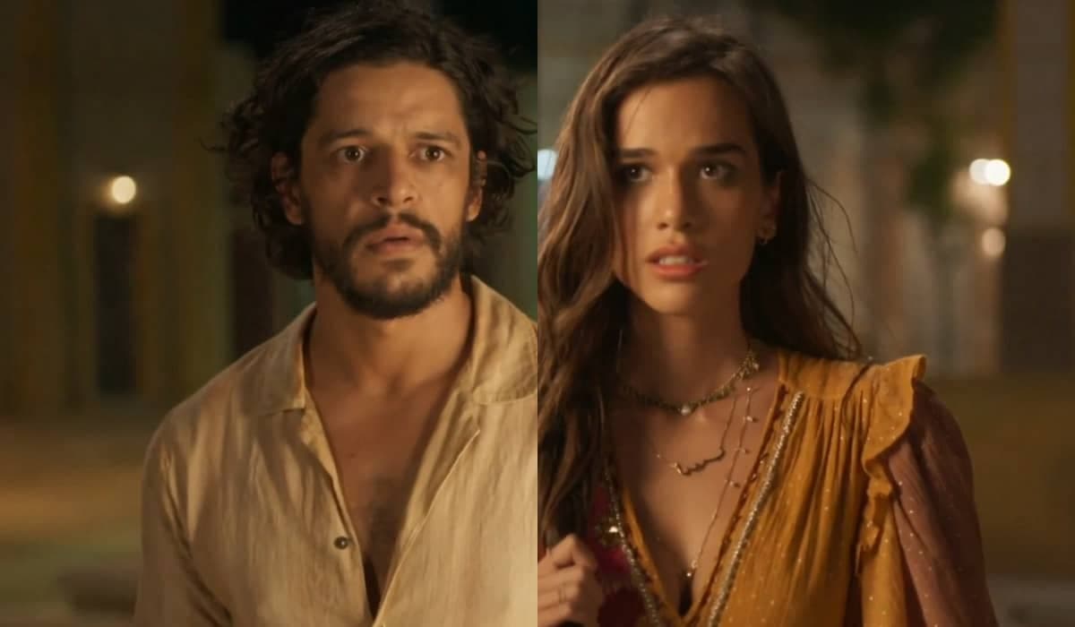 Labibe comemora ao perceber ciúme de Maruan em Mar do Sertão