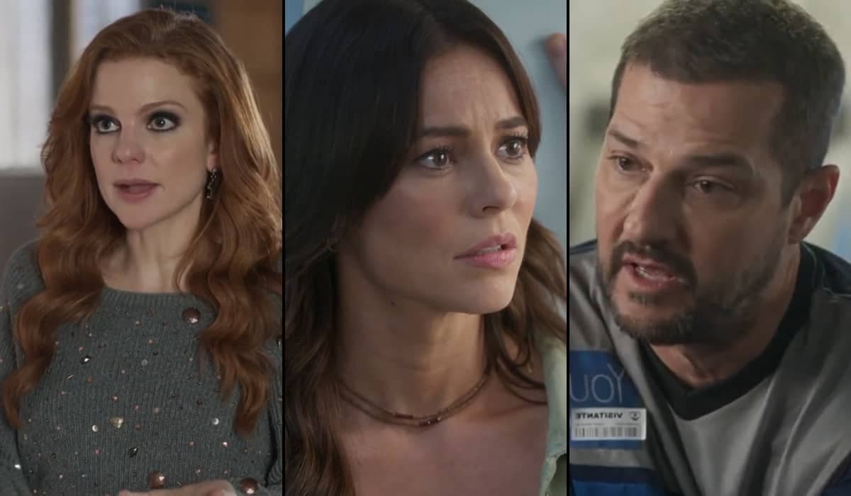 Mal entendido com Andréa causa briga entre Pat e Moa em Cara e Coragem