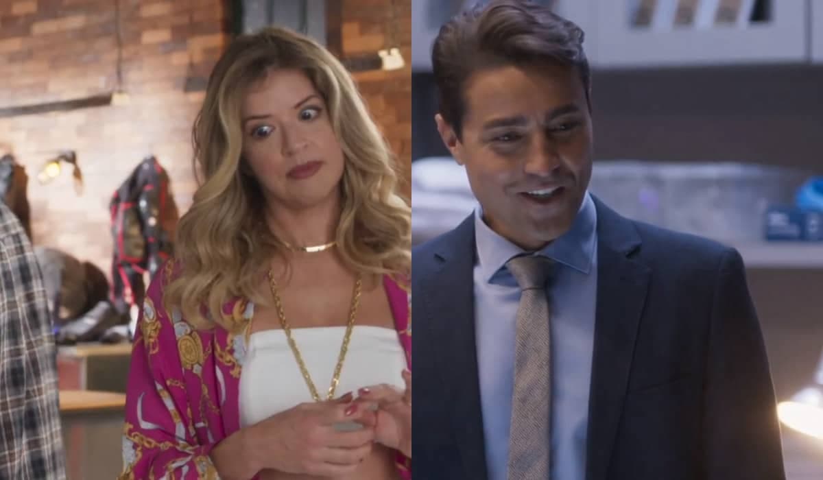 Danilo protege Rebeca de irmã interesseira em Cara e Coragem