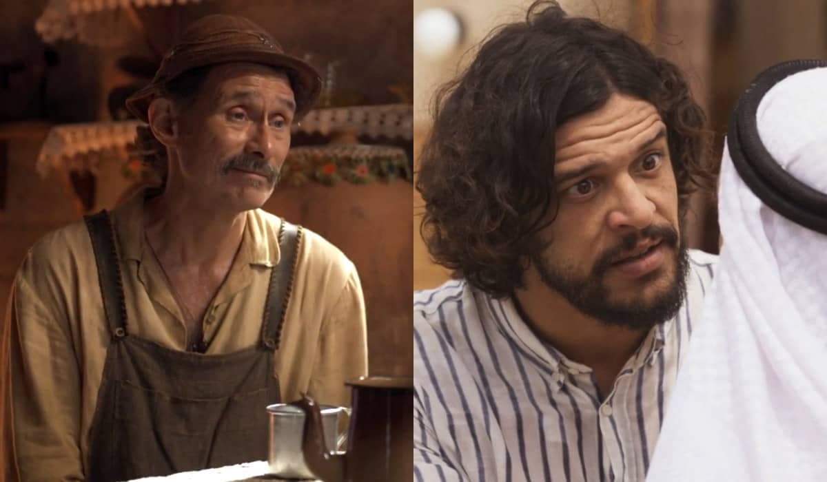 Timbó dá conselho ao pai descontrolado de Maruan em Mar do Sertão