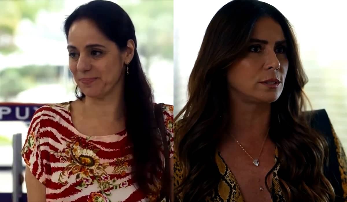 Pilar espiona Helô e desvenda grande segredo em Travessia