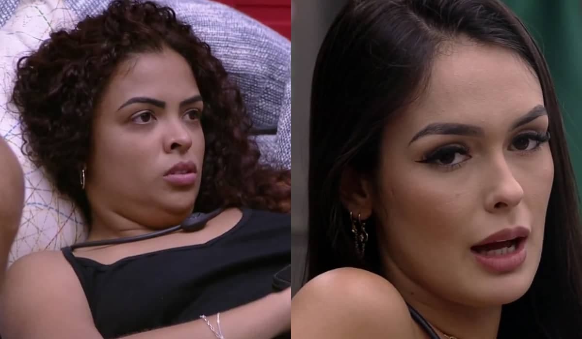 Movimentos sugerem rivalidade próxima entre Paula e Larissa no BBB 23