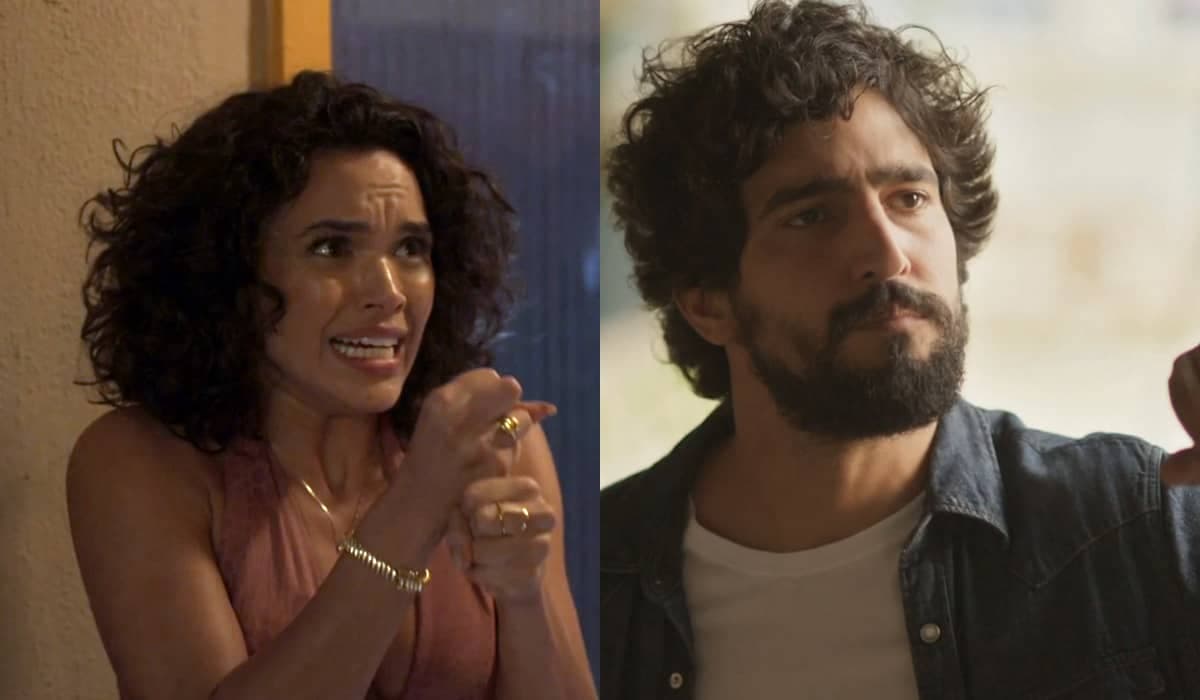 Xaviera fica em choque com beijo de Tertulinho em Mar do Sertão