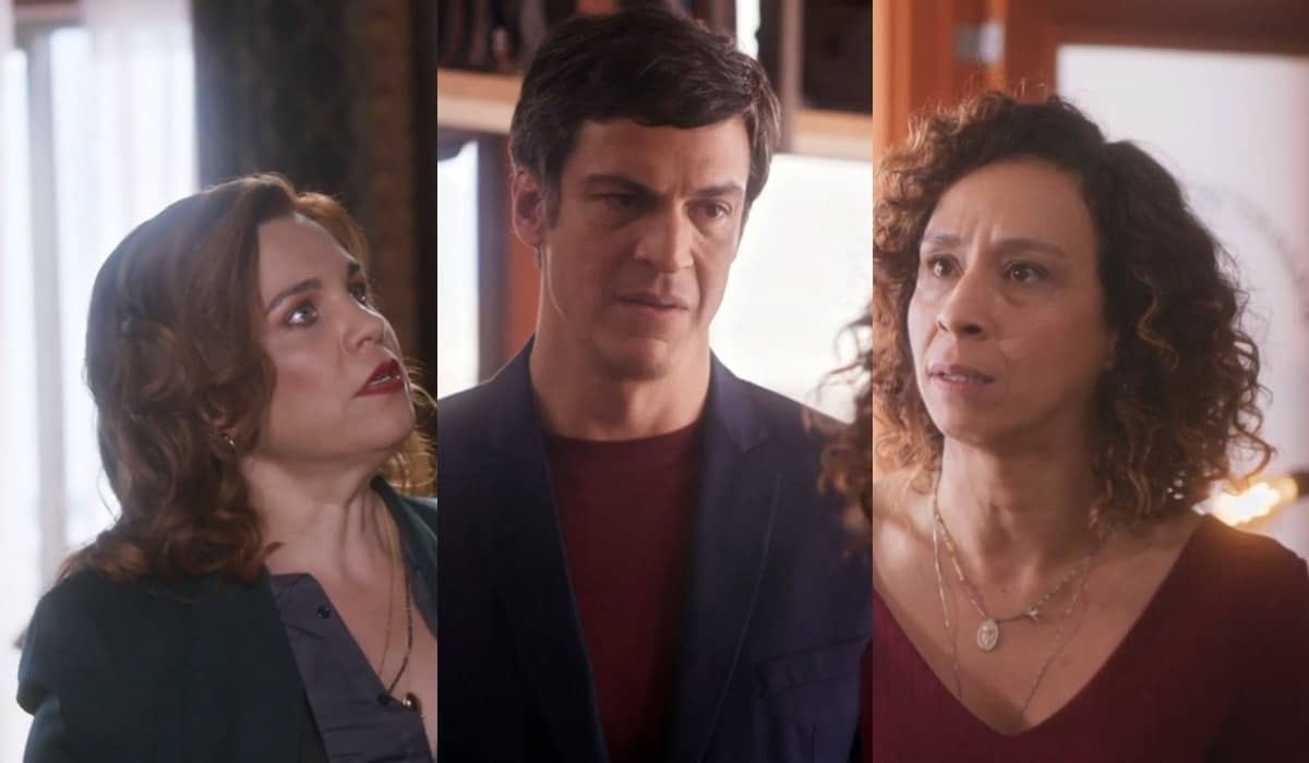 Jonas abandona Helena, sai de casa e persegue Adriana em Elas por Elas