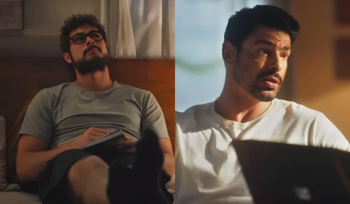 Hélio treme ao ouvir Caio afirmar que encontrará o irmão em Terra e Paixão