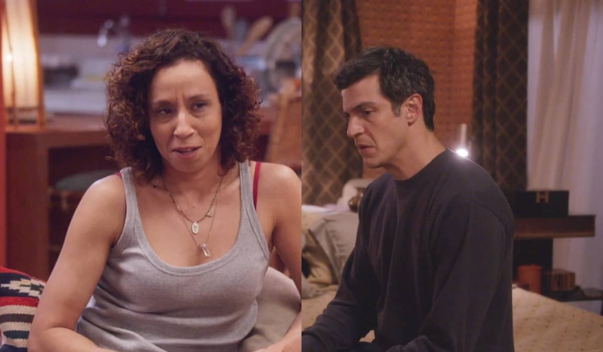 Jonas tenta se aproximar de Adriana e leva animal acidentado ao pet shop em Elas por Elas