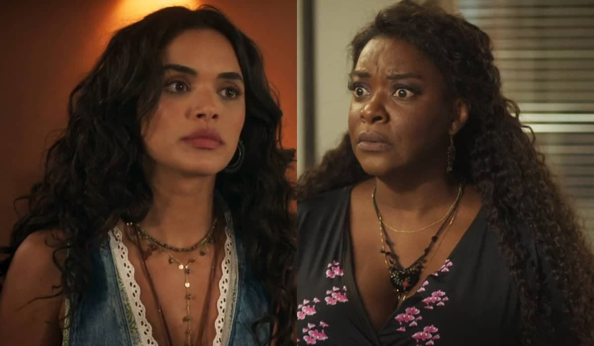 Maria Navalha desiste de contar que Luna é filha de César em Fuzuê