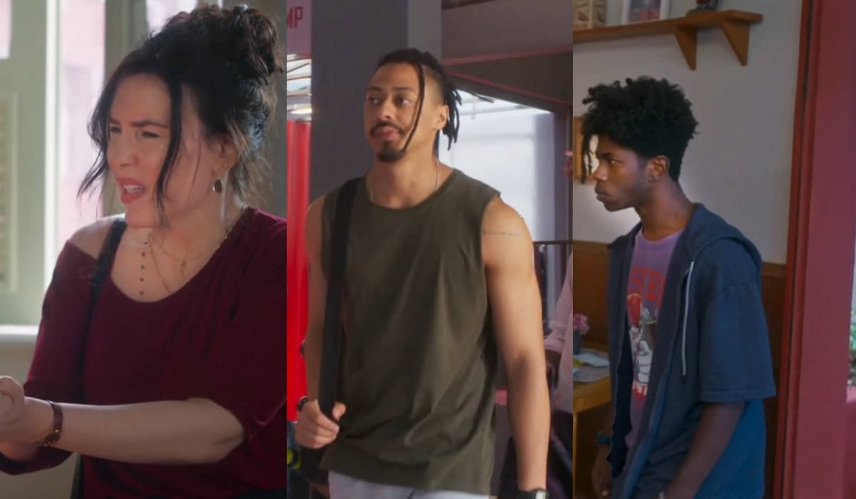 Tony enfrenta Edu para defender Renée em Elas por Elas