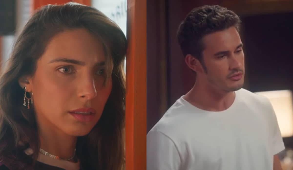 Ísis e Giovanni ficam apreensivos com resultado do exame de DNA em Elas por Elas