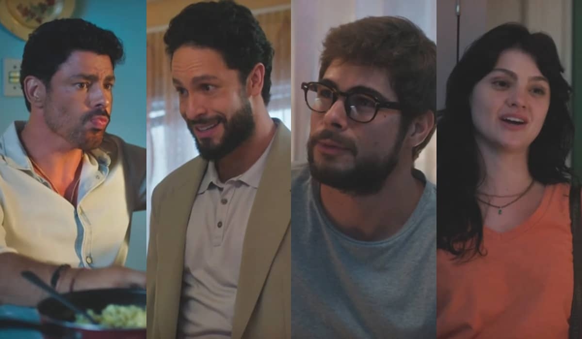 Caio e Luigi ajudam Hélio a se encontrar com Petra em Terra e Paixão