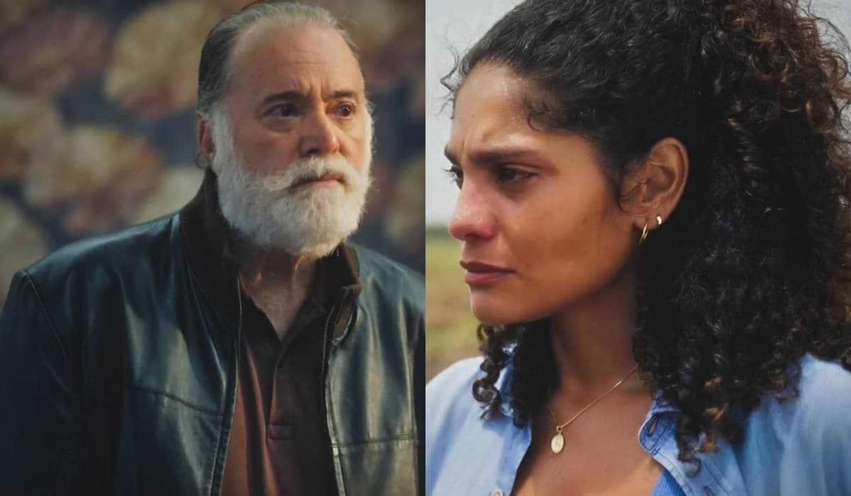 Aline escapa da morte e finalmente raciocina contra Antônio em Terra e Paixão