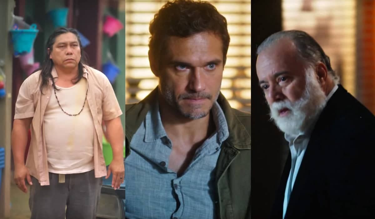 Antônio atira em Vinícius e joga o corpo na água, mas Jurecê resgata o geólogo em Terra e Paixão