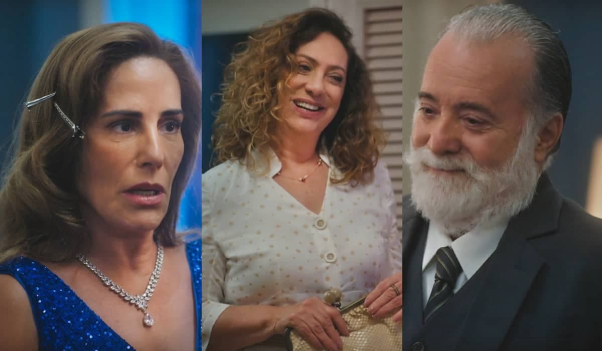 Antônio promove jantar para apresentar Agatha como noiva e destruir Irene em Terra e Paixão