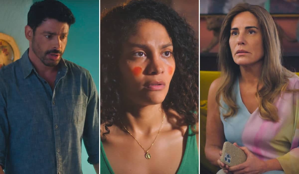 Caio apoia Aline durante novo processo contra Irene em Terra e Paixão