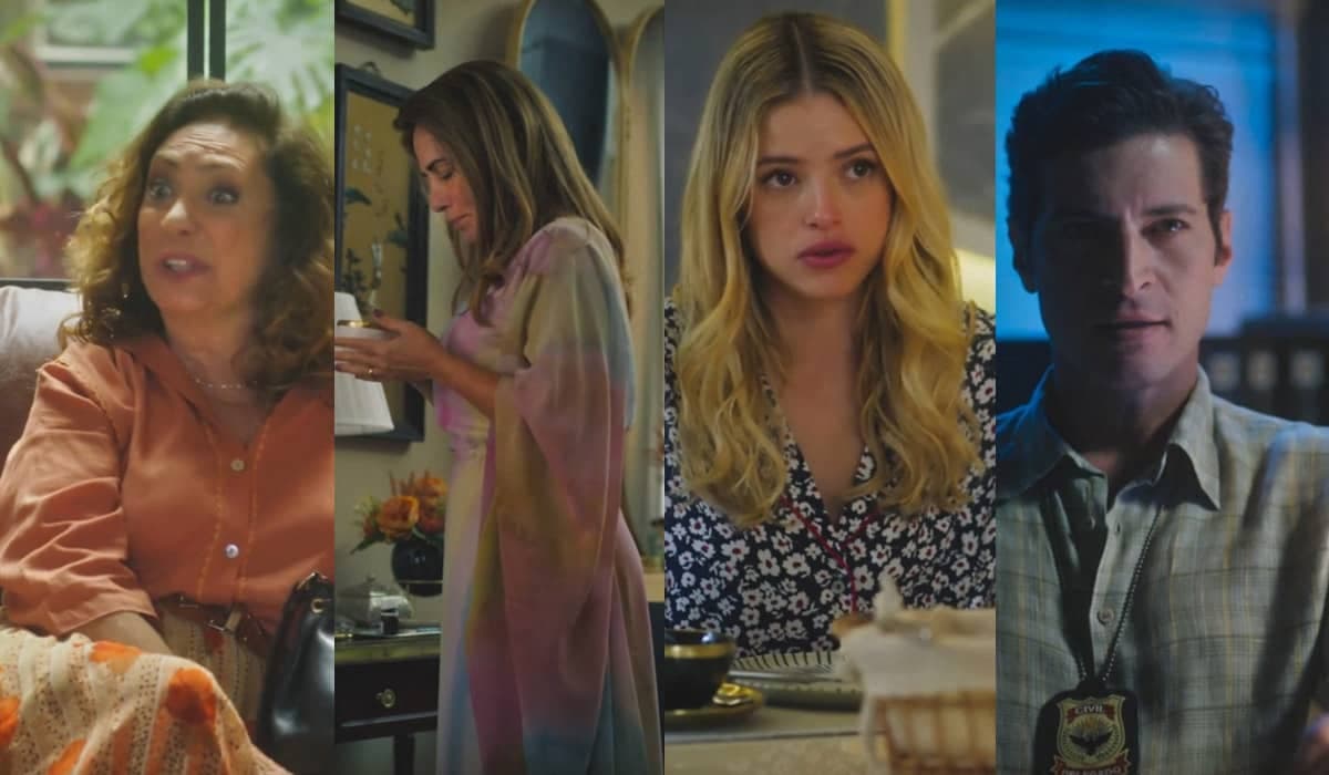 Com ajuda de Agatha, Irene flagra Marino e Graça juntos em Terra e Paixão