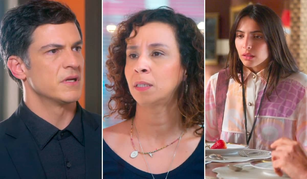 Após exame de DNA, Jonas conversa com Adriana sobre Ísis em Elas por Elas
