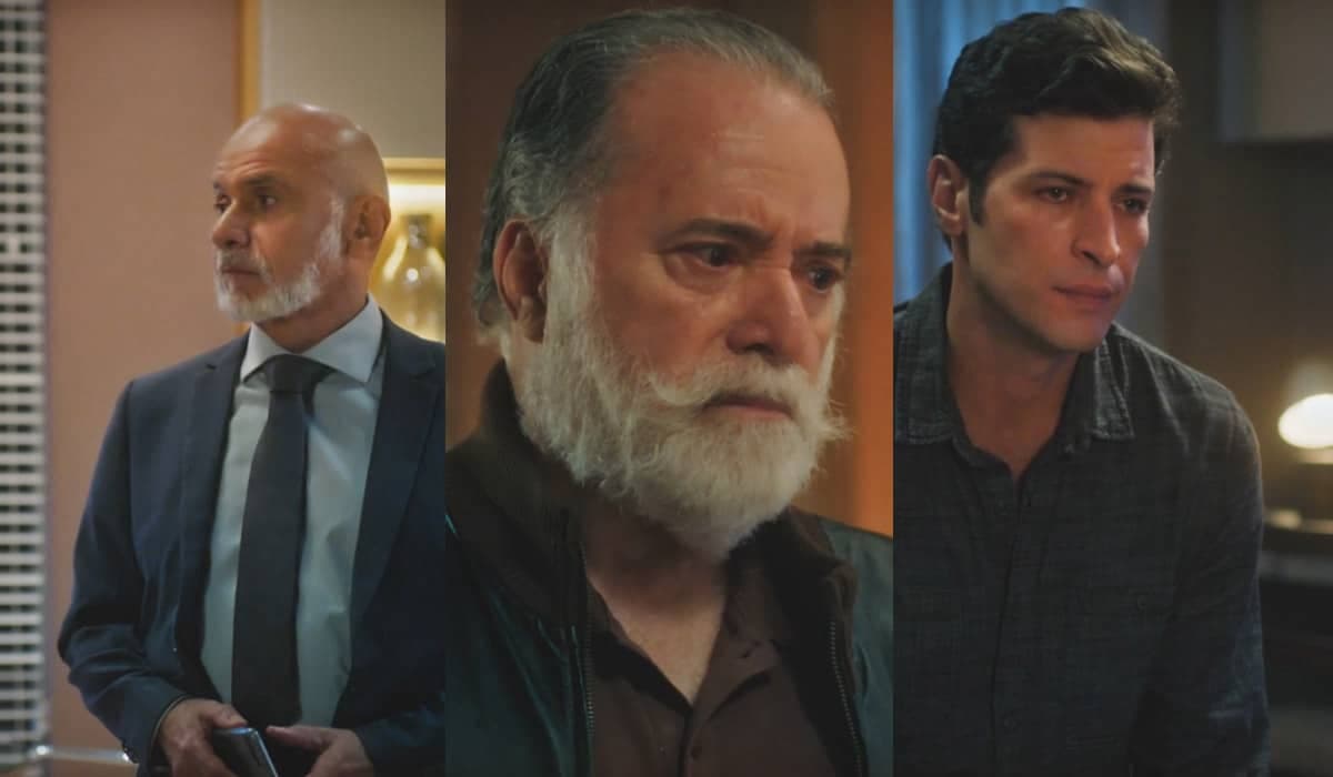 Silvério atende ordem de Antônio para afundar a carreira de Marino em Terra e Paixão