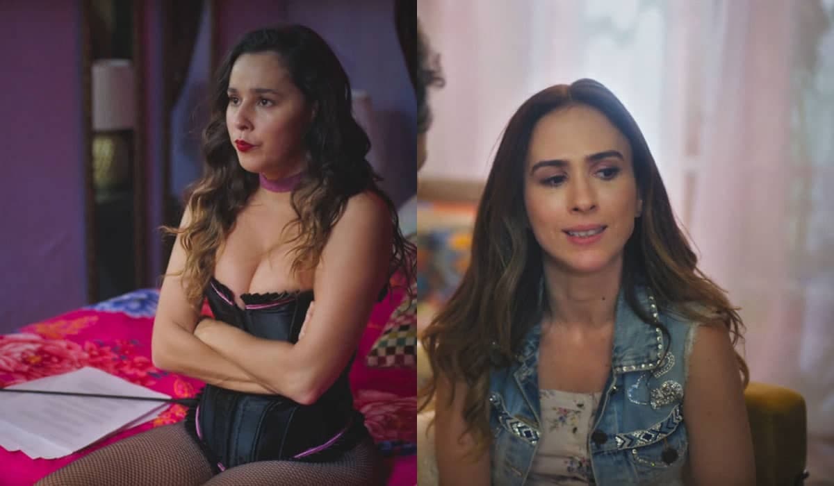 Anely e Berenice trocam agressões em duelo pela Rainha Delícia em Terra e Paixão