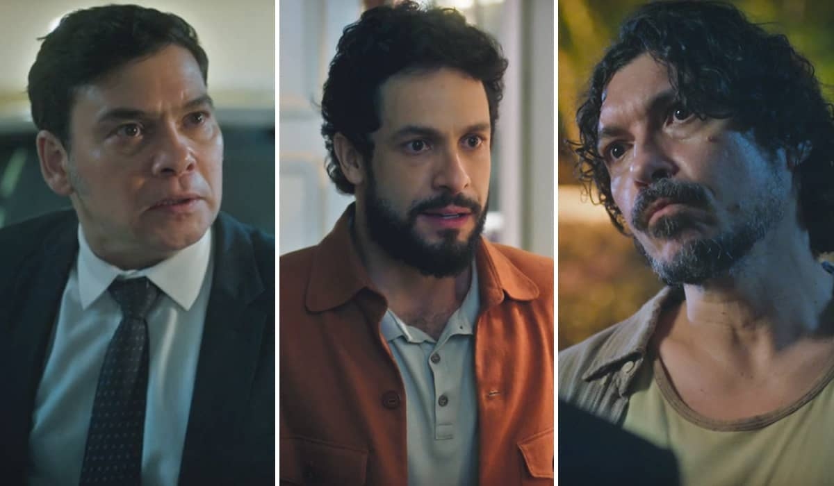 Tadeu e Luigi são rendidos e sequestrados por Sidney em Terra e Paixão