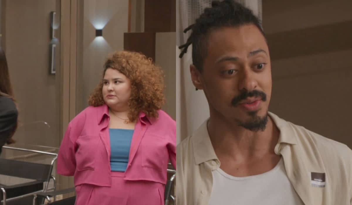 Yeda tenta arrastar Edu para longe do hospital onde Érica está internada em Elas por Elas