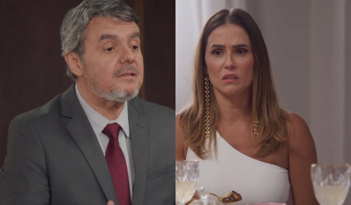 Após sabotagem de Roberto, Lara se rebaixa e pede perdão ao sócio em Elas por Elas