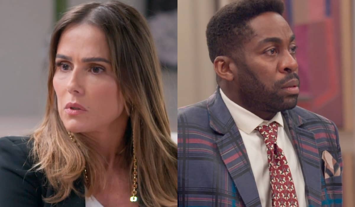 Lara tenta se declarar para Mário, mas é interrompida por crise alérgica em Elas por Elas