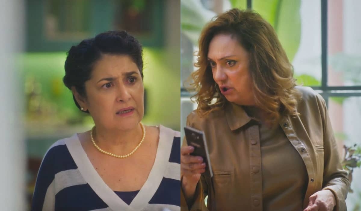 Angelina finalmente percebe que Agatha tem péssimas intenções em Terra e Paixão