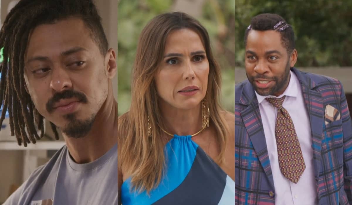 Edu revela a Mário que Lara está apaixonada por ele em Elas por Elas