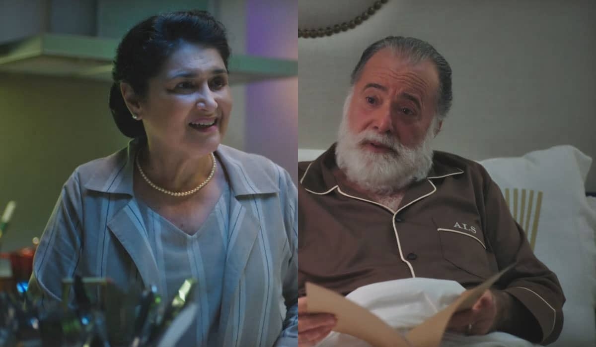 Angelina encontra Antônio devastado no cemitério em Terra e Paixão