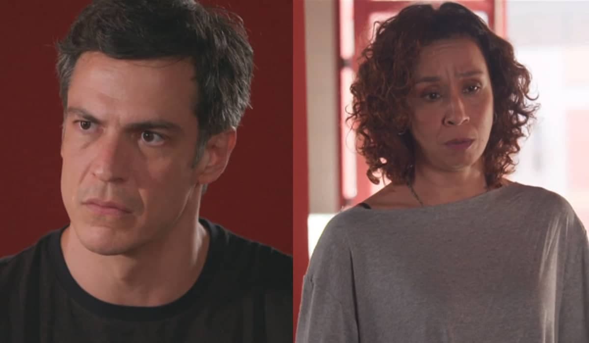 Jonas revela para Adriana que encontrou álibi para se livrar de armação em Elas por Elas