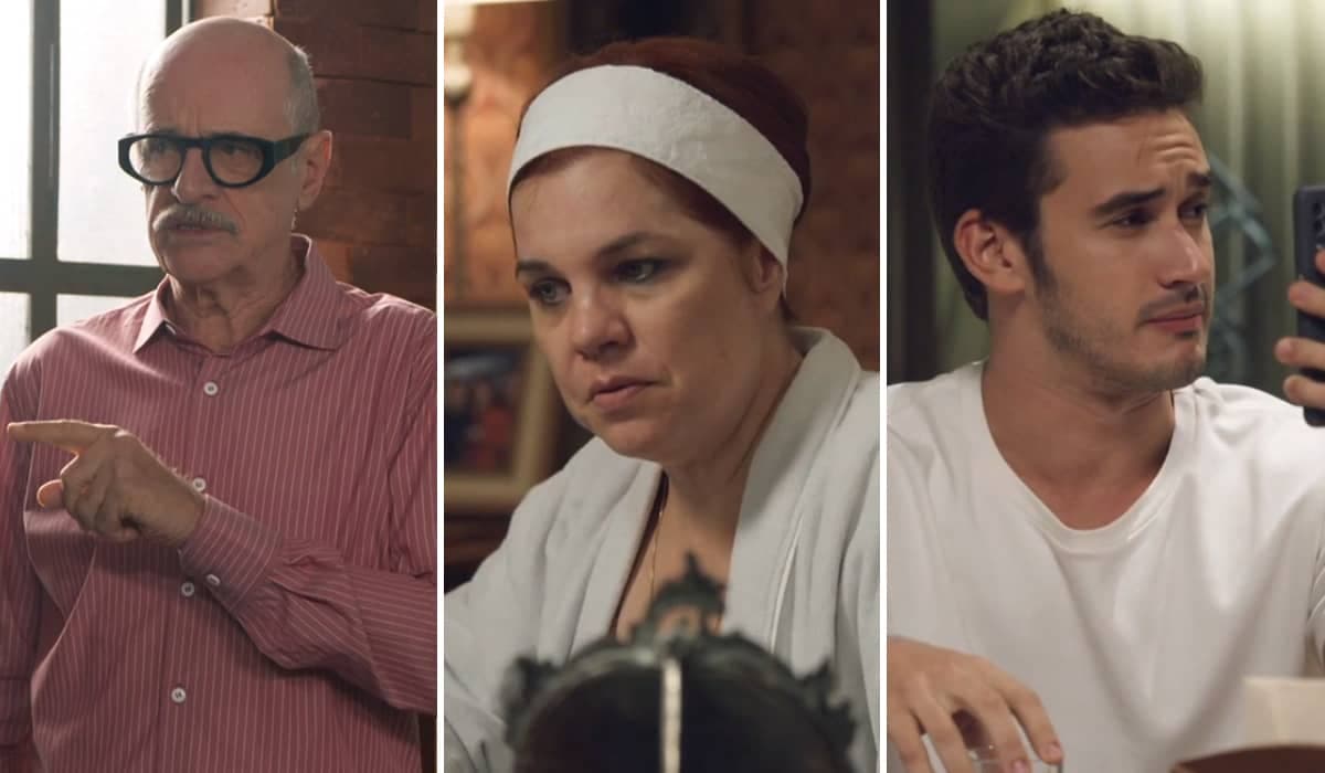 Sérgio dá conselho para Helena salvar sua relação com Giovanni em Elas por Elas