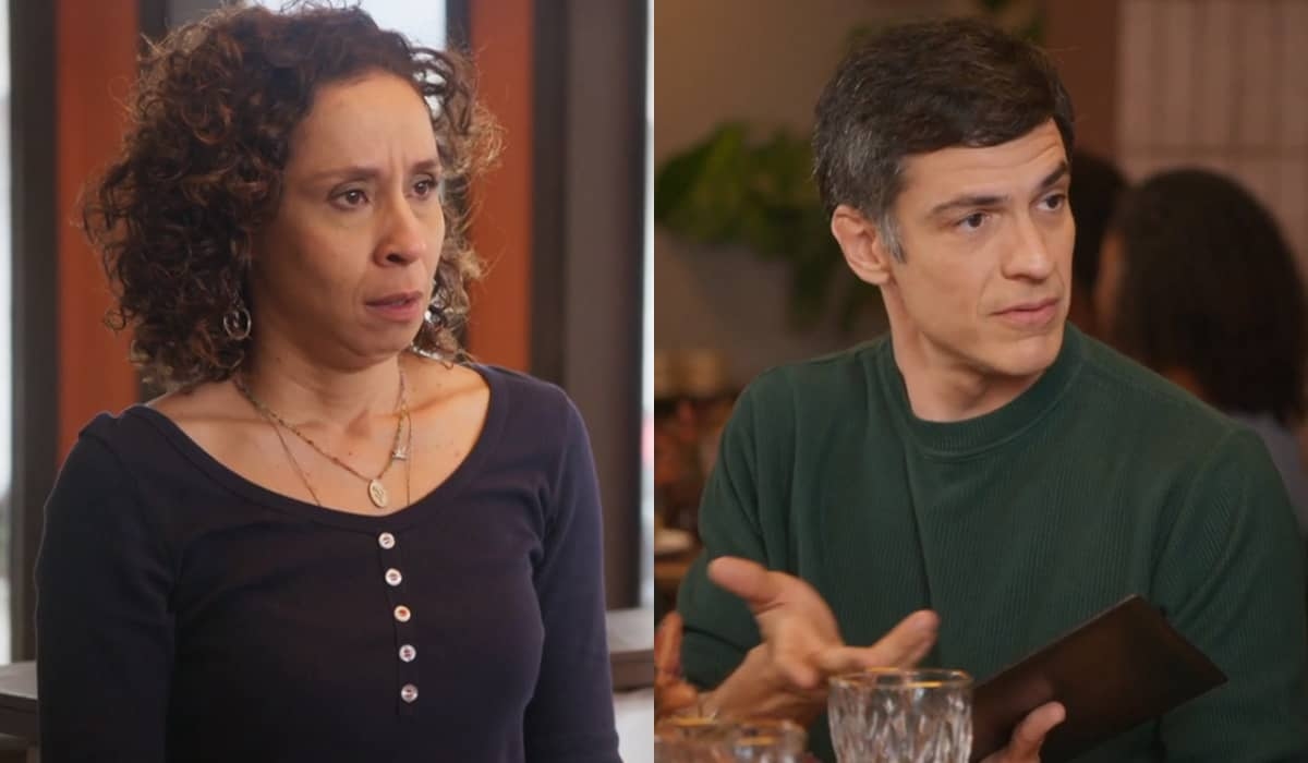 Adriana consola Jonas após rejeição em novo emprego em Elas por Elas