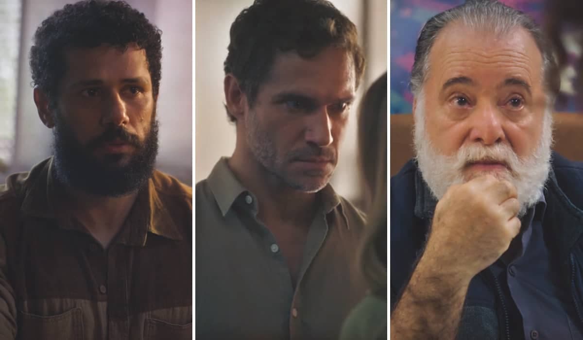 Ramiro descobre que Vinícius está vivo e conta tudo para Antônio em Terra e Paixão