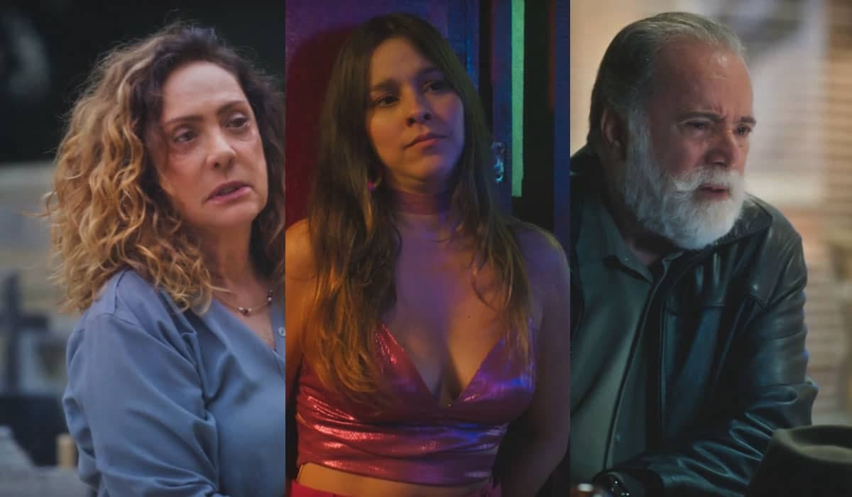 Agatha flagra Berenice seduzindo Antônio e a coloca para correr em Terra e Paixão