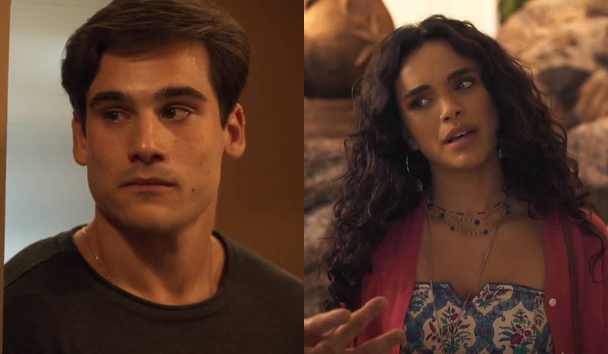 Miguel e Luna abrem passagem secreta no interior da Fuzuê