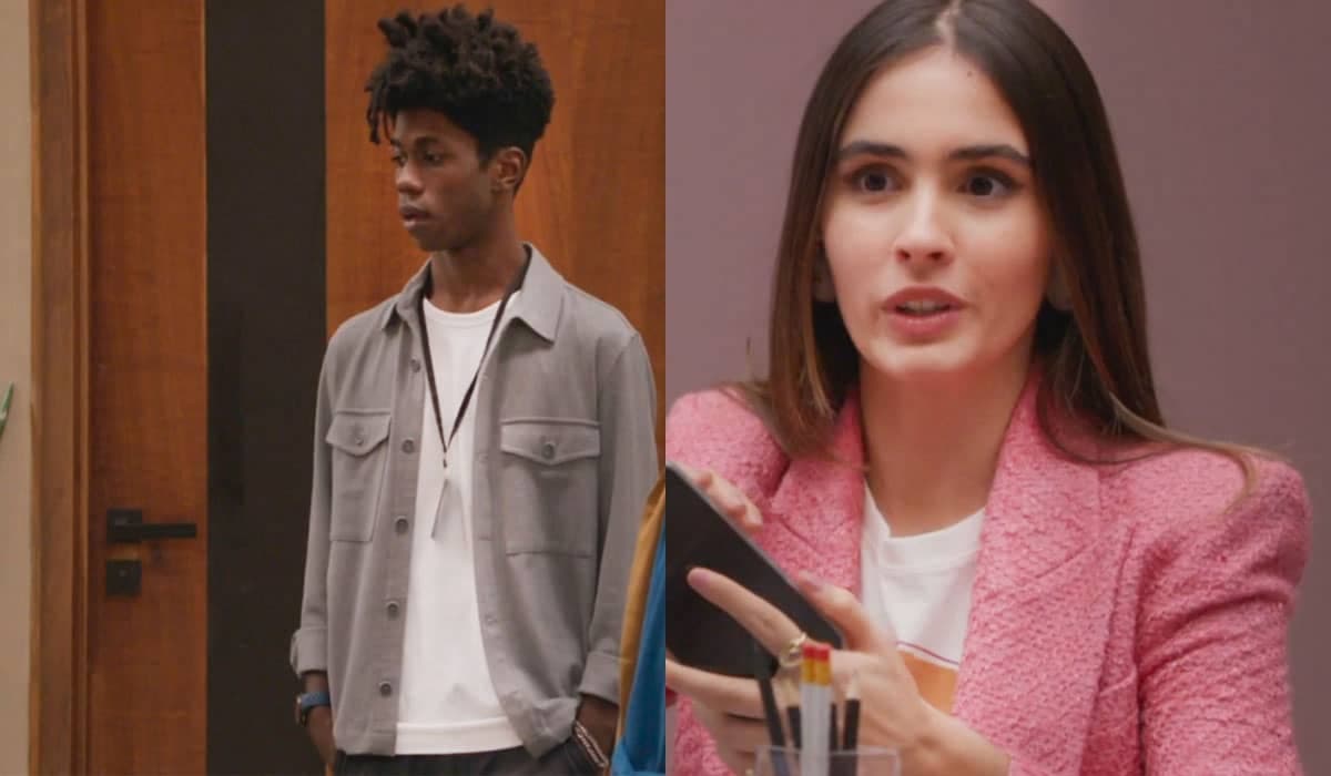 Cris finge desinteresse, mas não esquece o beijo de Tony em Elas por Elas