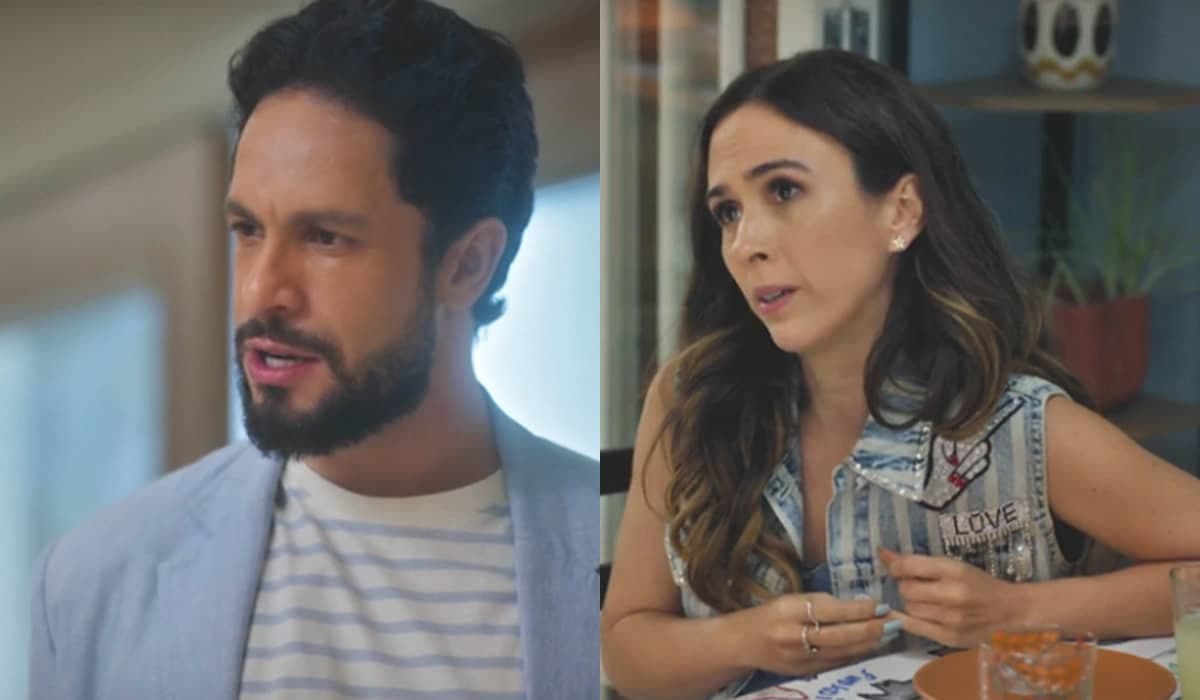Luigi e Anely armam para arrancar dinheiro de ator rico em Terra e Paixão