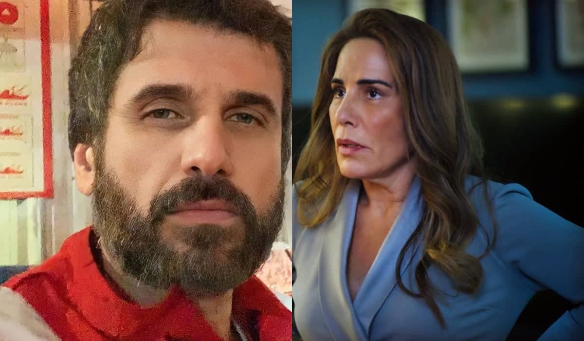 Irene fica enojada com Dirceu e promete tirar a vida do irmão em Terra e Paixão