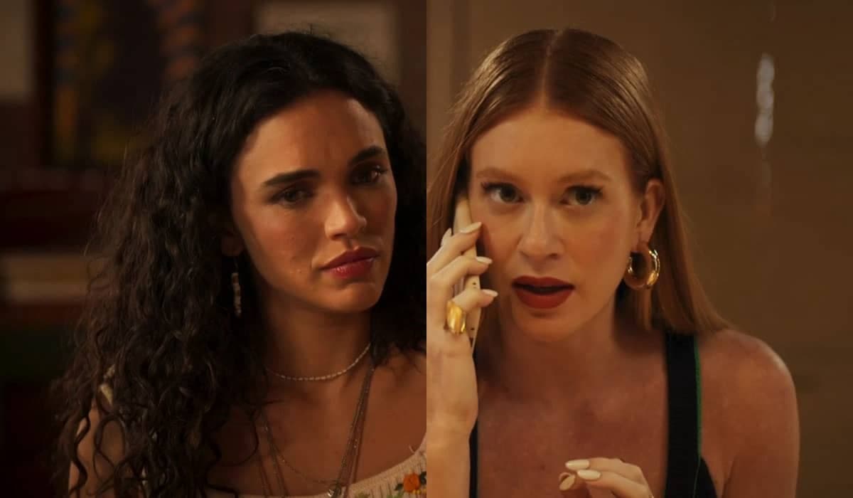 Luna é surpreendida com um abraço de Preciosa em Fuzuê